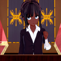 Imani in judge clothes seen in Lovely Lawyers & the Laws of...Love!